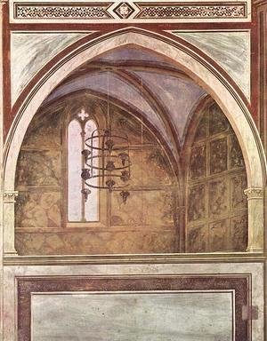 Giotto Di Bondone - View of a chapel