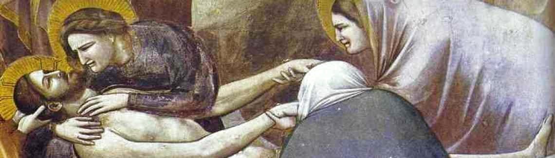 Giotto Di Bondone - Lamentation Detail 1304-1306
