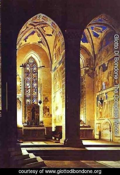 Giotto Di Bondone - Peruzzi And Bardi Chapels