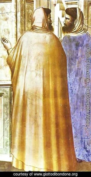 Giotto Di Bondone - Presentation At The Temple Detail 1302-1305