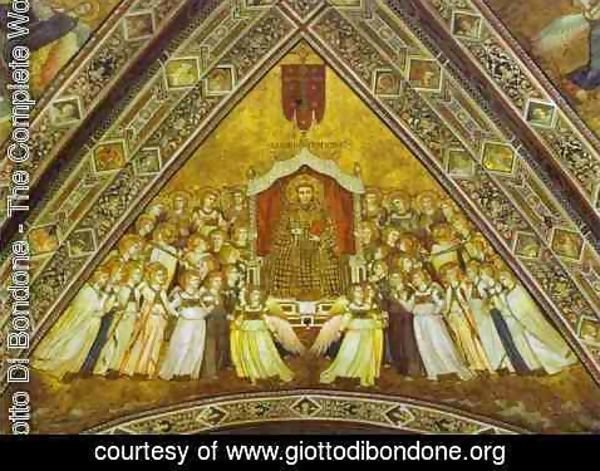 Giotto Di Bondone - St Francis In Glory 1316-19