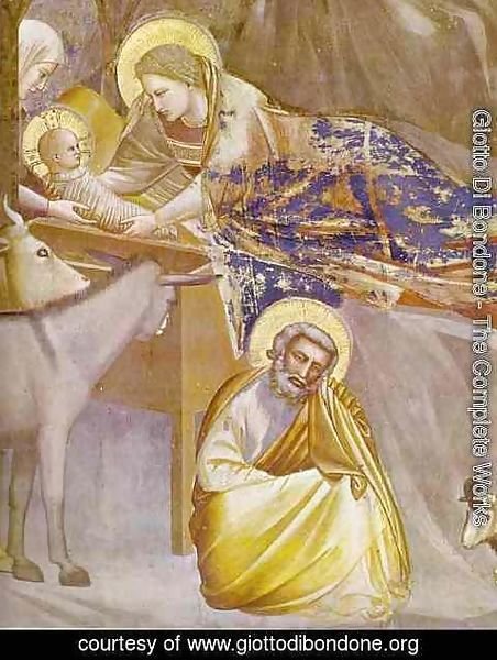 Giotto Di Bondone - The Nativity 1304-1306