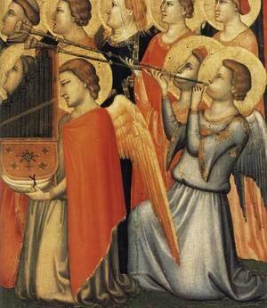 Giotto Di Bondone - Baroncelli Polyptych (detail 2) c. 1334
