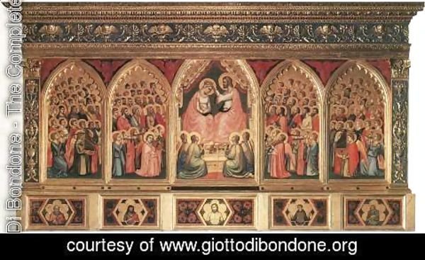 Giotto Di Bondone - Baroncelli Polyptych c. 1334