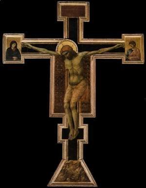 Giotto Di Bondone - Crucifix 1290-1300