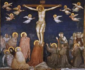Giotto Di Bondone - Crucifixion 1310s
