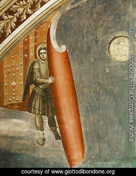 Giotto Di Bondone - Last Judgment (detail 1) 1306