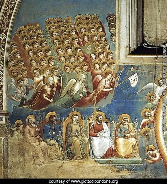 Last Judgment (detail 2) 1306, Fresco, Cappella Scrovegni (Arena Chapel), Padua