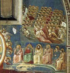 Giotto Di Bondone - Last Judgment (detail 3) 1306