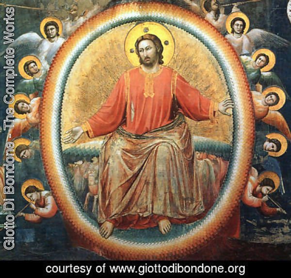 Giotto Di Bondone - Last Judgment (detail 4) 1306