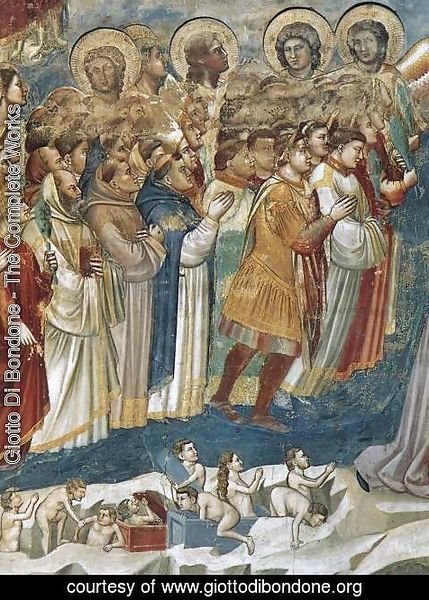 Giotto Di Bondone - Last Judgment (detail 7) 1306