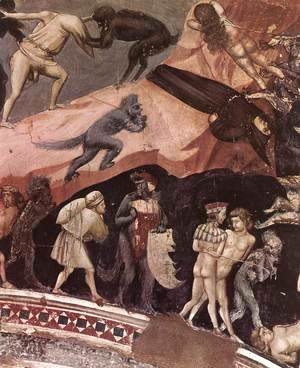 Giotto Di Bondone - Last Judgment (detail 16) 1306