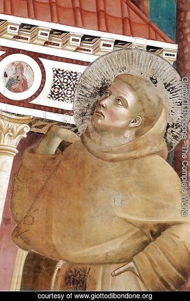 Legend of St Francis- 6. Dream of Innocent III (detail 1)  1297-99