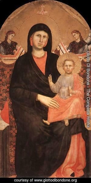 Giotto Di Bondone - Madonna and Child 1295-1300