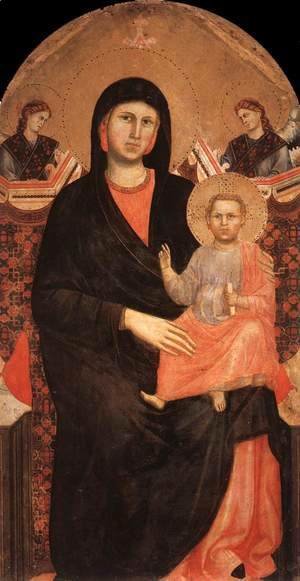 Giotto Di Bondone - Madonna and Child 1295-1300