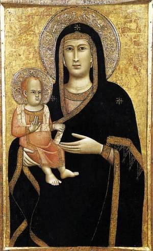 Giotto Di Bondone - Madonna and Child 1297