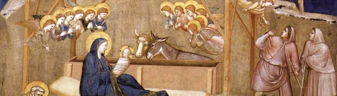 Giotto Di Bondone - Nativity 1310s