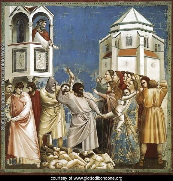 No. 21 Scenes from the Life of Christ- 5. Massacre of the Innocents 1304-06