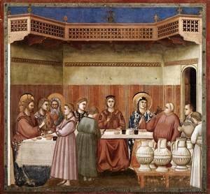 No. 24 Scenes from the Life of Christ- 8. Marriage at Cana 1304-06