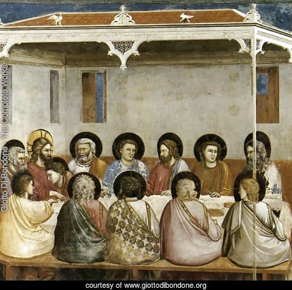 No. 29 Scenes from the Life of Christ- 13. Last Supper 1304-06