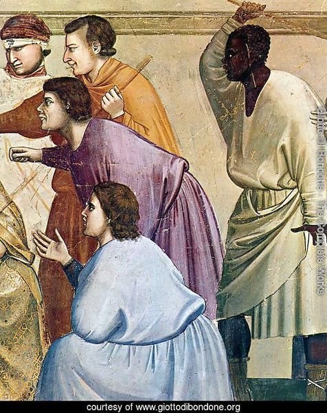No. 33 Scenes from the Life of Christ- 17. The Flagellation (detail) 1304-06