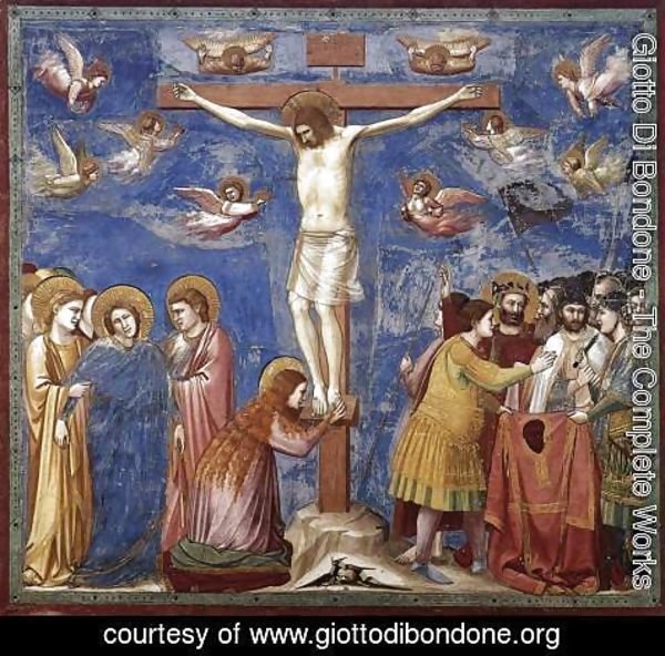 Giotto Di Bondone - No. 35 Scenes from the Life of Christ- 19. Crucifixion 1304-06