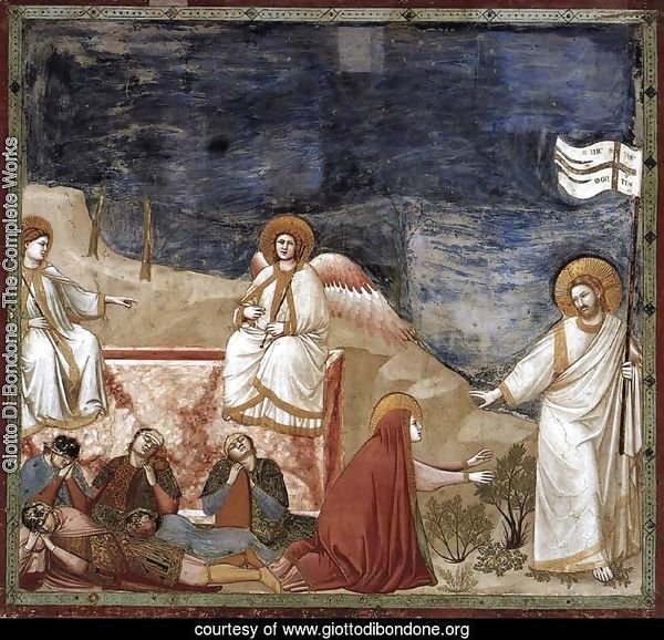 No. 37 Scenes from the Life of Christ- 21. Resurrection (Noli me tangere) 1304-06