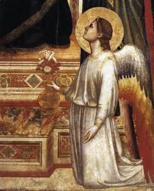 Giotto Di Bondone - Ognissanti Madonna (detail 2) c. 1310