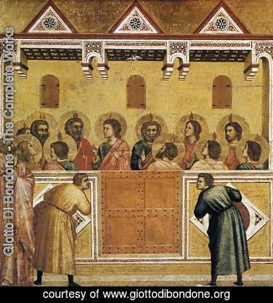 Giotto Di Bondone - Pentecost 1320-25