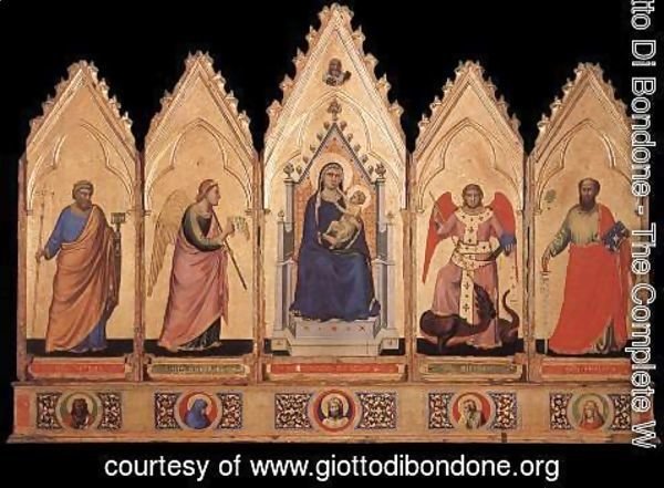 Giotto Di Bondone - Polyptych 1330-35