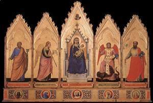 Giotto Di Bondone - Polyptych 1330-35