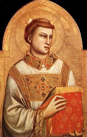 Giotto Di Bondone - Saint Stephen 1320-25