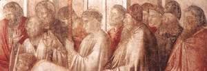 Giotto Di Bondone - Scenes from the Life of St John the Evangelist- 2. Raising of Drusiana (detail 3) 1320
