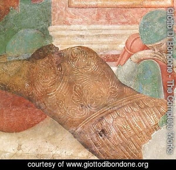 Giotto Di Bondone - Scenes from the New Testament- Resurrection (detail) 1290s