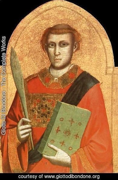 Giotto Di Bondone - St Lawrence 1320-25