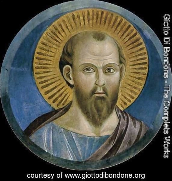 Giotto Di Bondone - St Peter 1290s