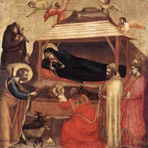 Giotto Di Bondone - The Epiphany 1320-25