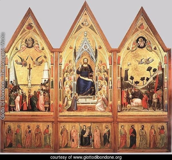 The Stefaneschi Triptych (recto) c. 1330