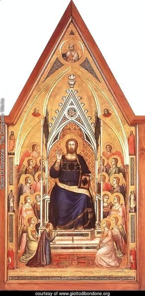 The Stefaneschi Triptych- Christ Enthroned c. 1330