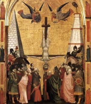 The Stefaneschi Triptych- Martyrdom of Peter c. 1330