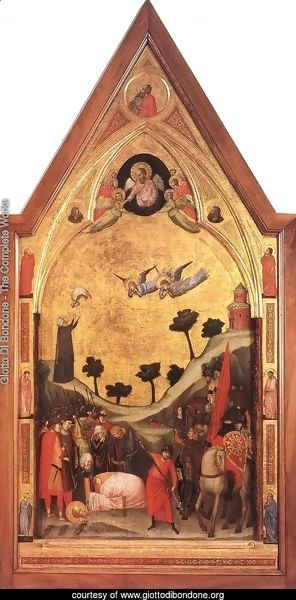 The Stefaneschi Triptych- Martyrdom of St Paul c. 1330